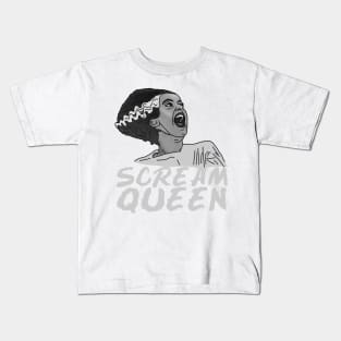 Bride of Frankenstein Kids T-Shirt